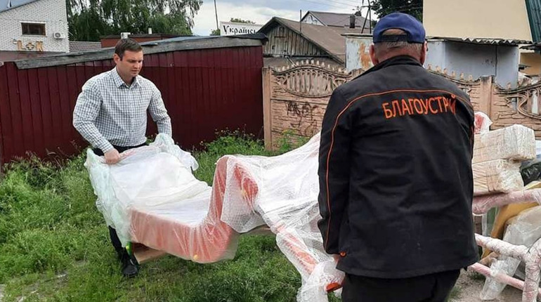 У Боровій з'явиться новий дитячий майданчик. Його купив меценат
