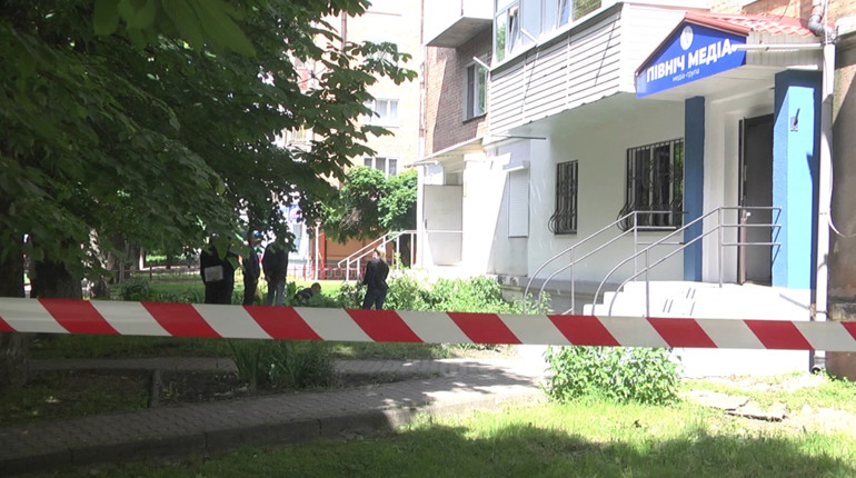 У Шостці невідомі намагались спалити офіс інформаційного ресурсу "Північ Медіа"
