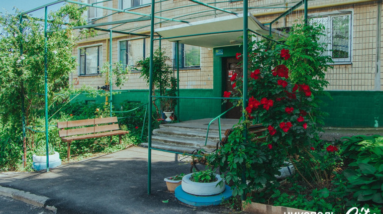 Фотопідбірка затишних та квітучих дворів багатоквартирних будинків Нікополя