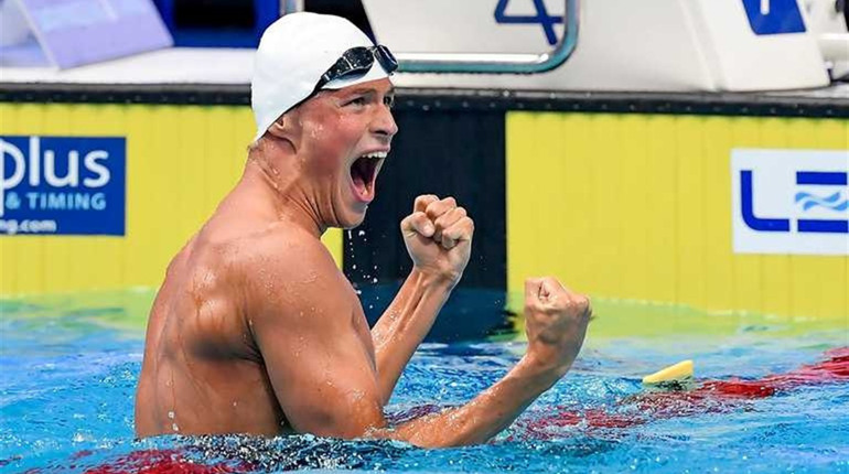 Український плавець Михайло Романчук встановив олімпійський рекорд і вийшов у фінал