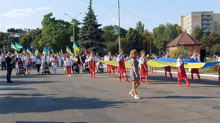 Фото дня: Лозівщина відзначає 30 річницю Дня Незалежності України