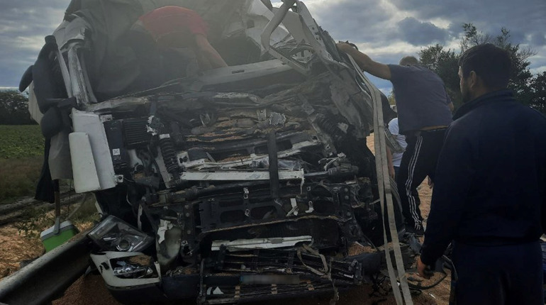 Розшукуються свідки аварії з вантажівками, яка сталася 25 вересня в Баштанському районі