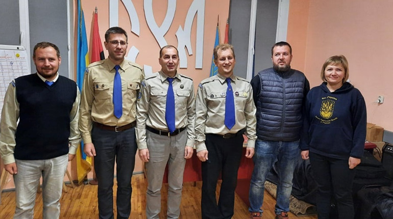 «ХРЕСТ СУМІВЦЯ-БІЙЦЯ» вручили трьом калушанам: Олегу Мазуру, Миколі Дудці та Роману Королю