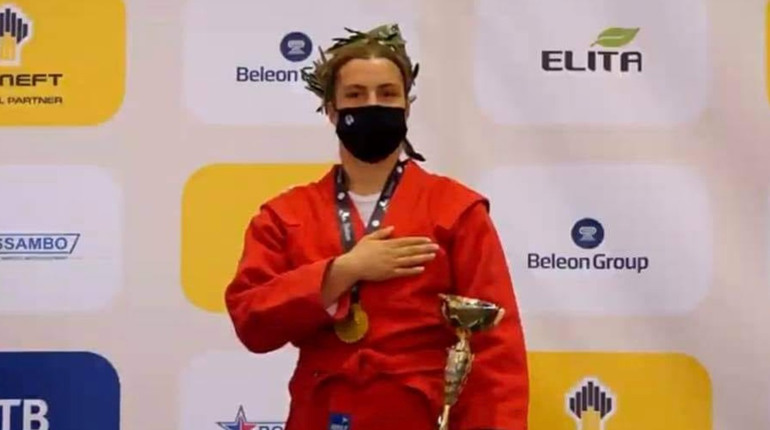 Наталя Чистякова - Чемпіонка Світу з самбо до 21 років. Вітаємо!