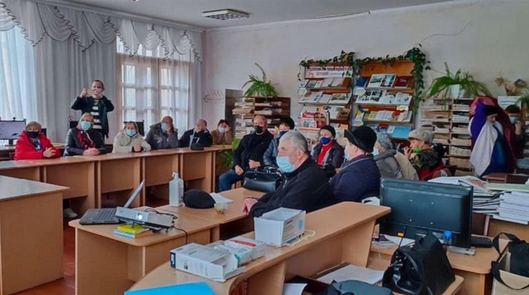 Зустріч учасників придибенцій по-Барськи з терапевтом