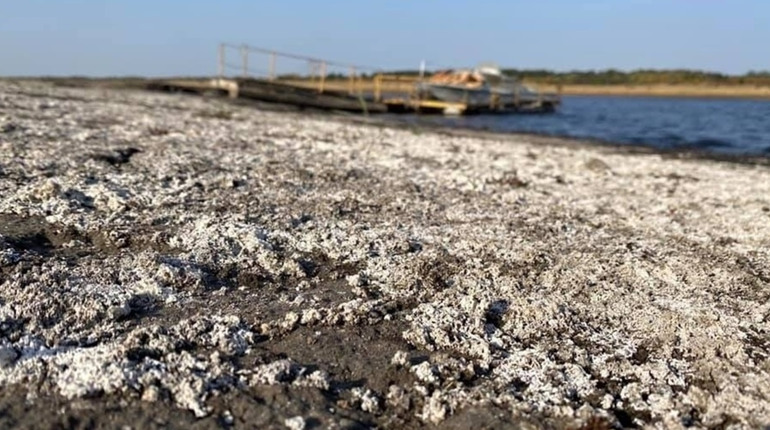 Води у Краснопавлівському водосховищі залишилось до грудня
