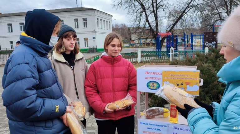 Як у шосткинській гімназії провели "Щедрий Вівторок"