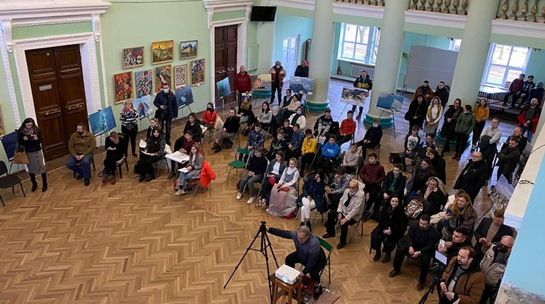 У Дрогобичі організували відеозустріч із працівниками антарктичної станції «Академік Вернадський»