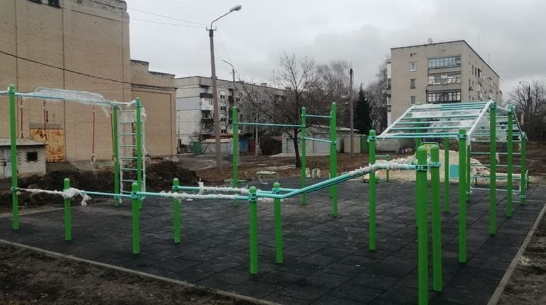 В Попаснянській громаді завершують будівництво спортивних майданчиків за програмою «Здорова Україна»