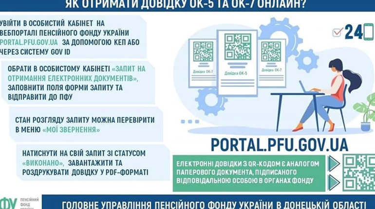 Як отримати довідки ОК-5 та ОК-7 онлайн