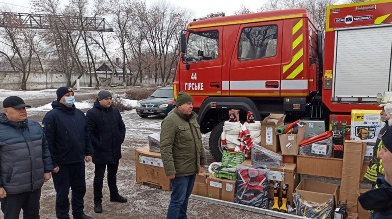 Рятівники Гірської громади отримали цілу партію нового обладнання: що саме отримали