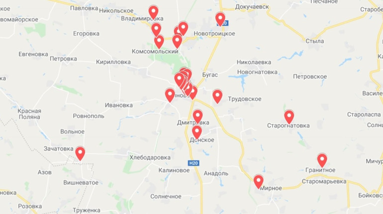 Знаєте де знаходиться найближче бомбосховище? - Мапа захисних споруд Донецької області
