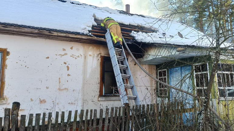 У Бурківці на Корюківщині у власному будинку згоріла 89-річна жінка