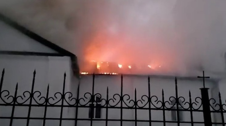 На Чернігівщині знову горіла церква. Відома попередня причина займання