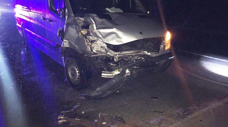 Мікроавтобус зіткнувся з возом. Внаслідок аварії загинуло двоє людей