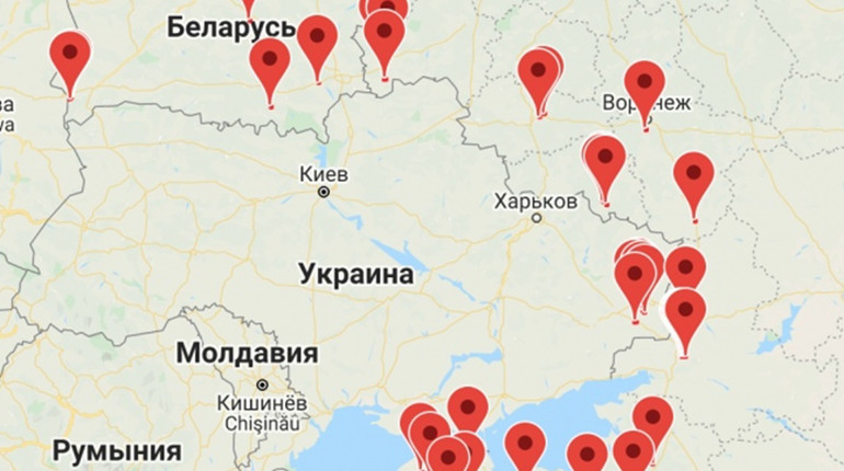 Українські айтівці розробили сервіс з моніторингу активності армії РФ біля кордонів