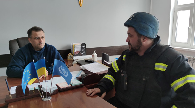 В Попасной идут работы по восстановлению газа, света и воды