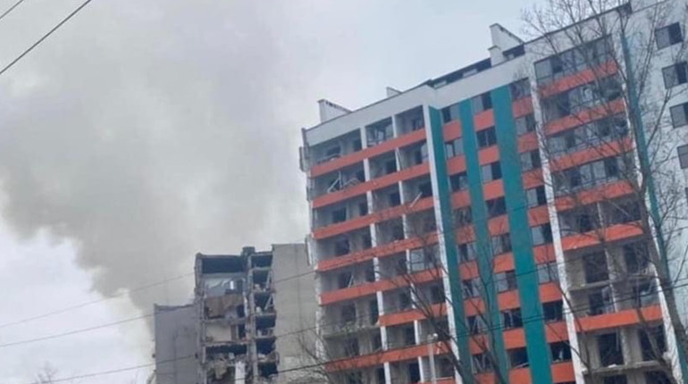 Над Черніговом наші військові знову збили ворожий літак