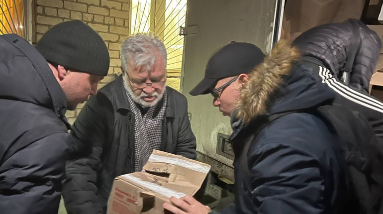 До Енергодара приїхав гуманітарний вантаж