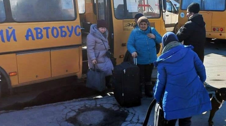 У Кураховому наплив переселенців з Мар'їнки та Красногорівки