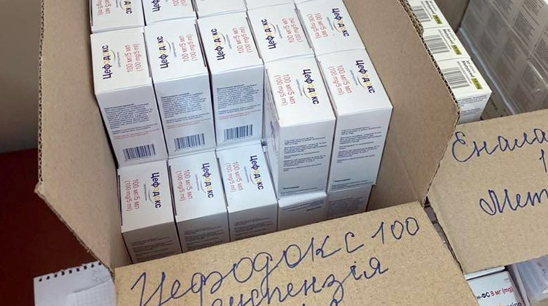 Як у Корюківській лікарні розподілили гуманітарну допомогу