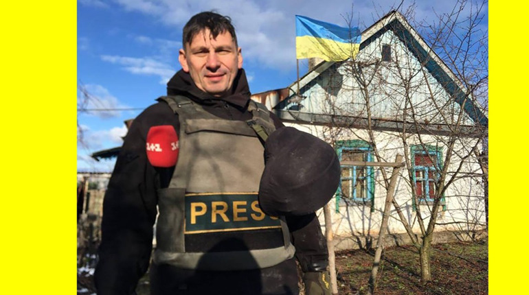 Український журналіст Андрій Цаплієнко отримав поранення під Черніговом