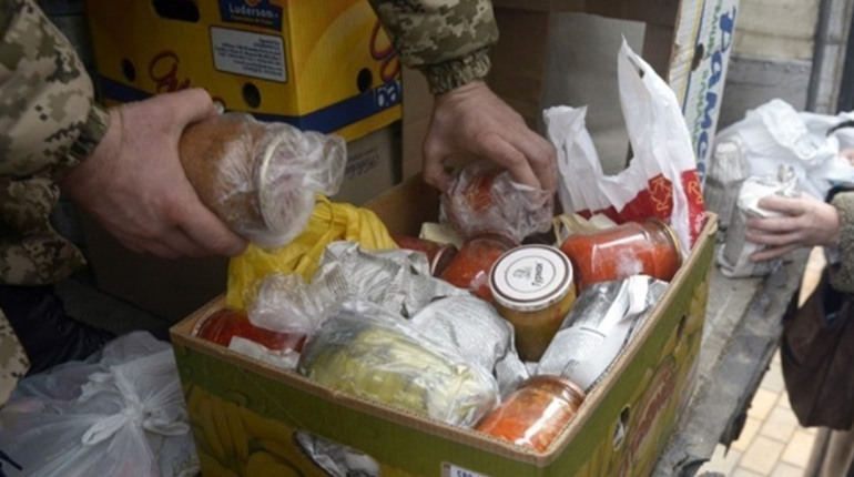 У Сергіївці збирають продукти харчування для ЗСУ і тероборони