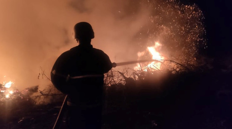 Надзвичайники Миколаївщини ліквідували 8 пожеж за добу. Горіли авто, будинки і сміття. Фото
