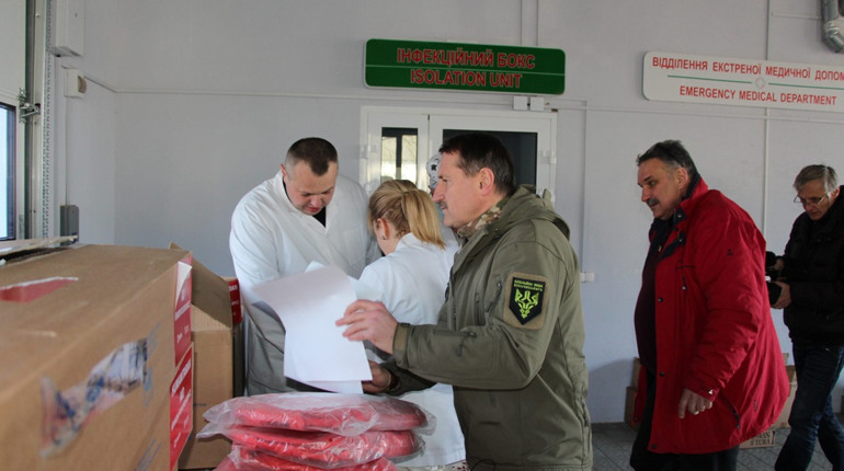 Дрогобицька лікарня отримала обладнання з Кракова вартістю 15 тис. євро. ФОТО