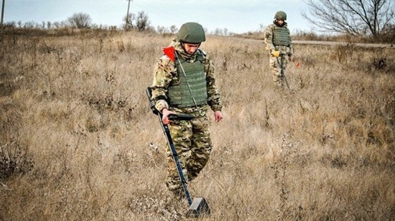 На території міста проводяться заходи по розмінюванню вибухонебезпечних об'єктів