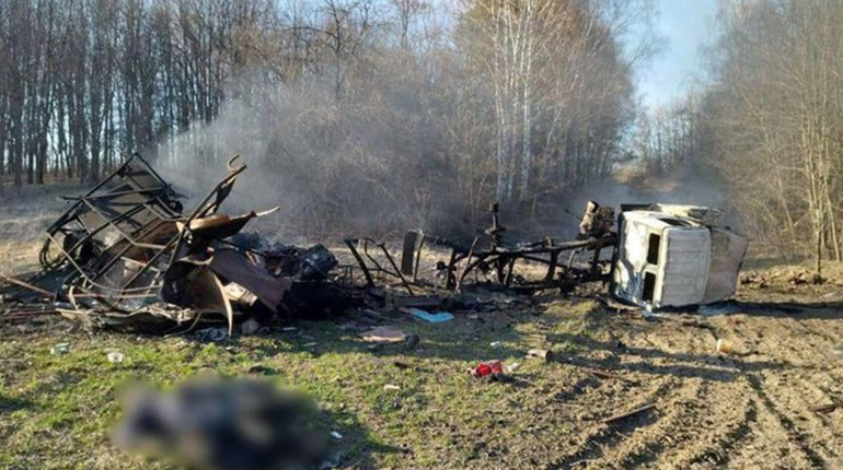 Біля Тростянця підірвалось авто "Сумиобленерго": Є загиблий і поранені