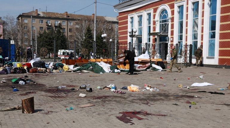 На Краматорському вокзалі під час обстрілу не було евакуйованих із Курахового
