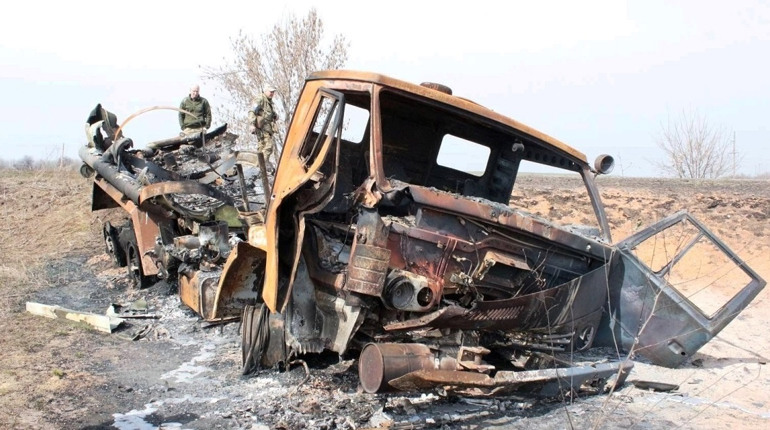 В Пологівському районі тричі знищували російську піхоту з бронетехнікою