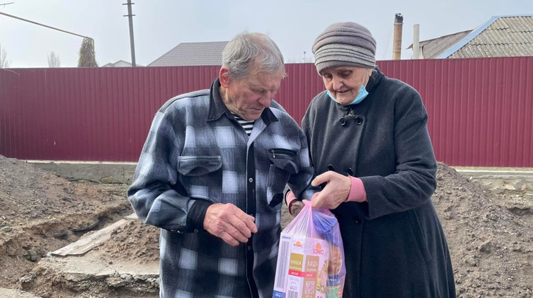 Скадовчанам передали благодійну допомогу з Польщі та від місцевих підприємств