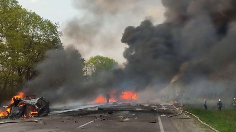 В страшній ДТП на Рівненщині постраждало п'ятеро ніжинців