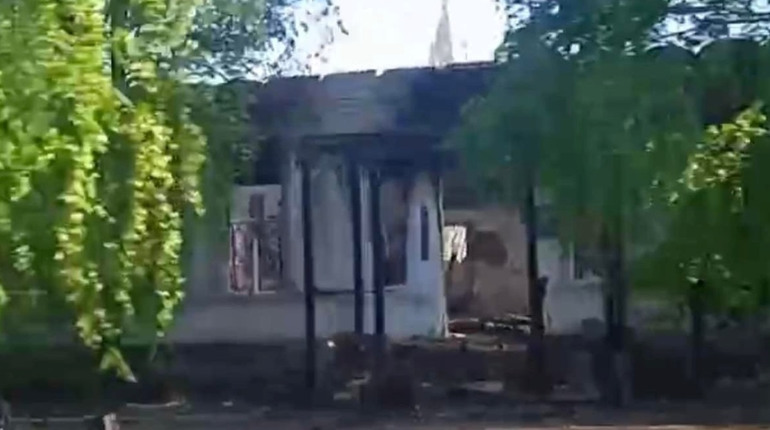 Згоріло понад 3 тисячі експонатів. Окупанти знищили Музей історії Новомихайлівки