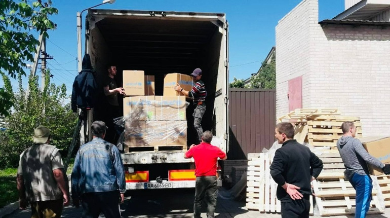Покровська КЛІЛ отримала чергову партію допомоги від міжнародних організацій. ВІДЕО