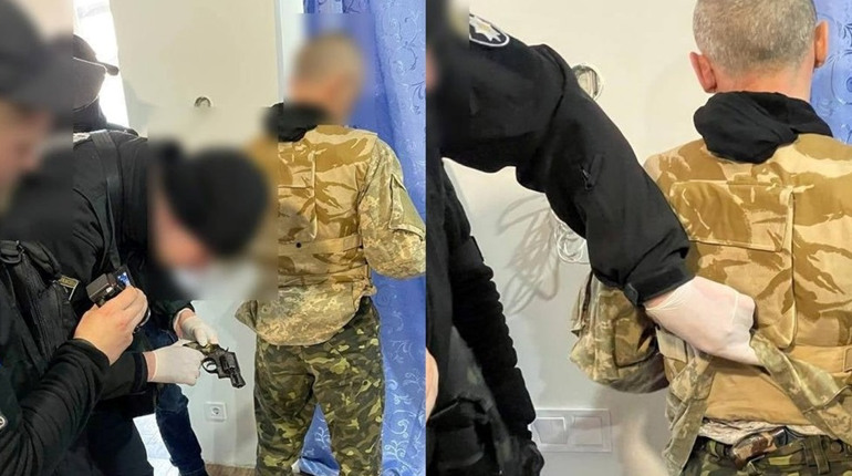 Замаскувався під військового і готував розбійний напад. В Одесі затримали небезпечного злочинця