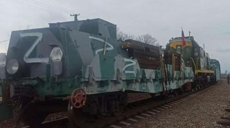 Партизани вивели з ладу російський бронепотяг, пошкодивши колії