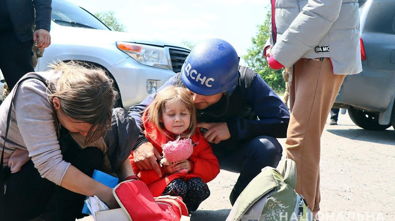 Лінія фронту – Лиман. Поліцейські щоденно евакуюють цивільних