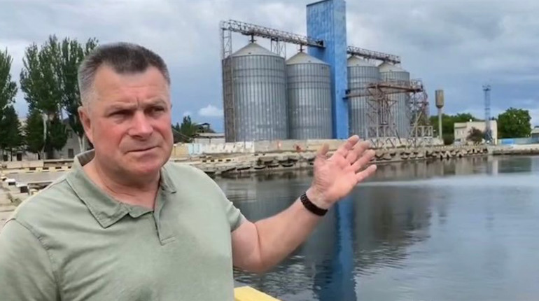 Росіяни будуть вивозити українське зерно через порт Скадовська