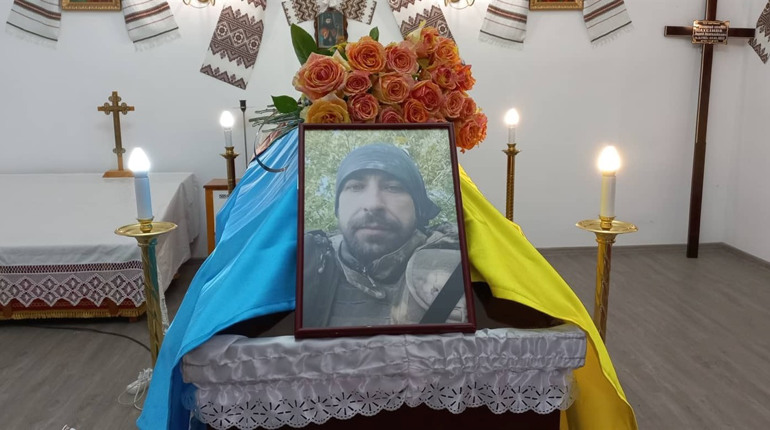 У Дрогобичі простились з Андрієм Шахсіновим, який загинув на передовій
