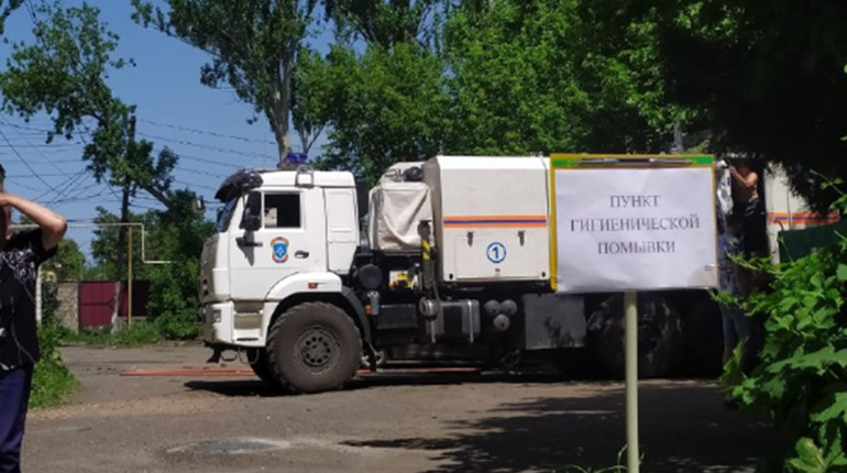 Оккупанты открыли в Волновахе “пункт гигиенической помывки”