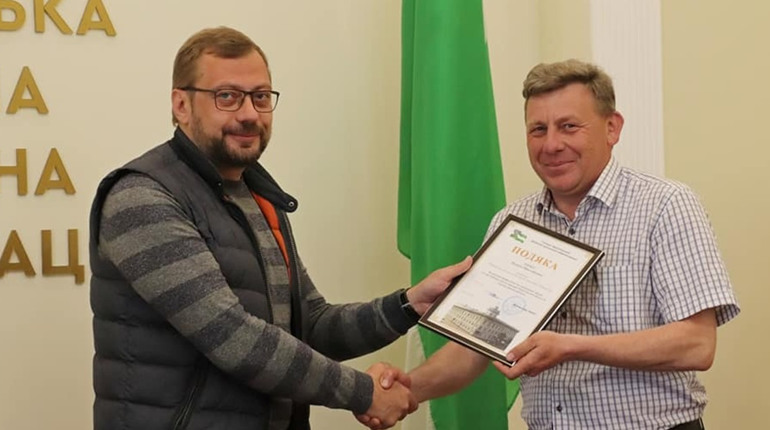 Ніжинський редактор отримав відзнаку