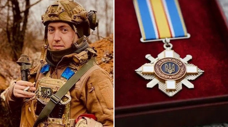 Воїна із Сарненщини нагородили орденом «За мужність»