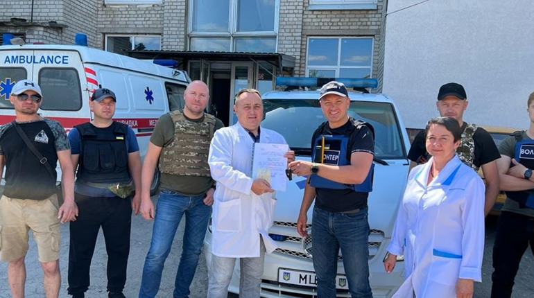 Гуляйпільська міська лікарня отримала новий автомобіль
