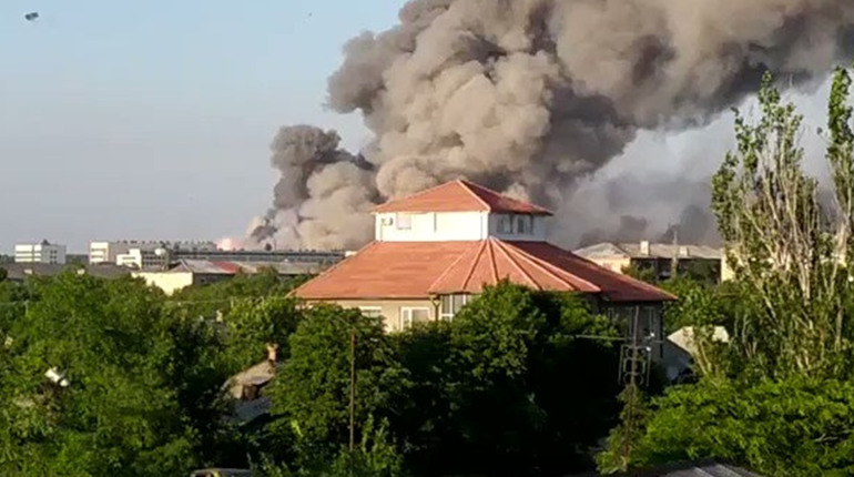 На окупованій території Луганщини декілька днів лунають вибухи на військових об'єктах