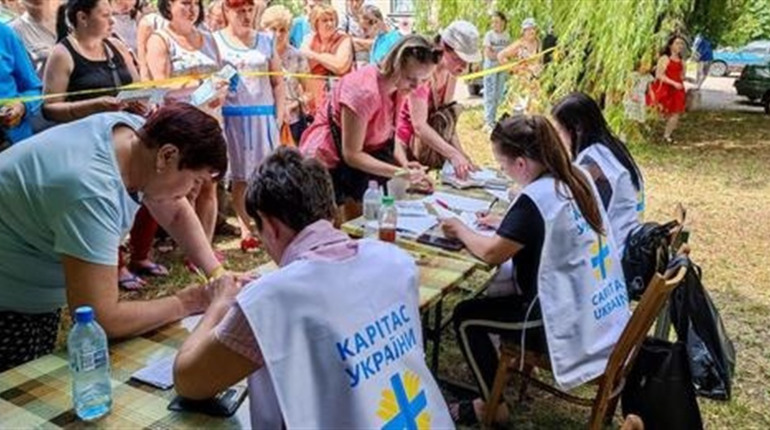 У Гадячі переселенці зможуть отримати допомогу від благодійного фодну "Карітас Полтава"