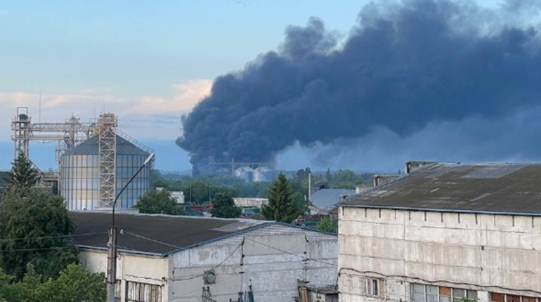 На окупованій Луганщині кілька днів вибухають склади з боєприпасами