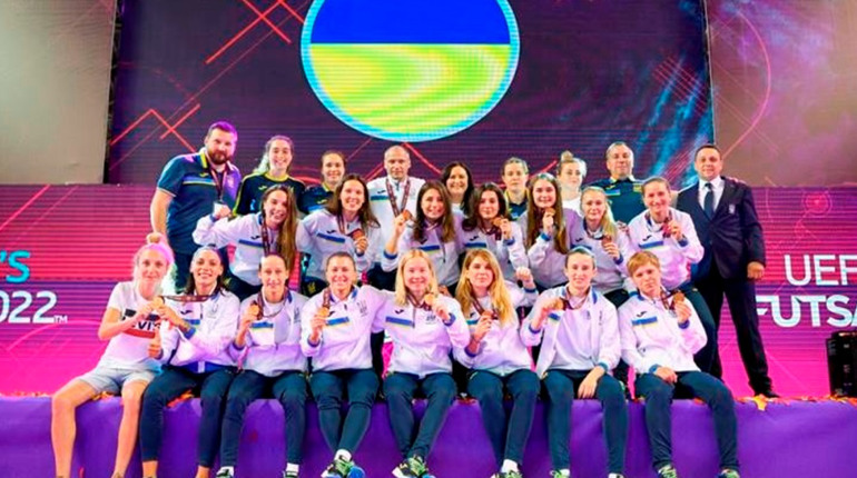 Вперше в історії Україна виграла медаль Чемпіонату Європи з футзалу серед жінок
